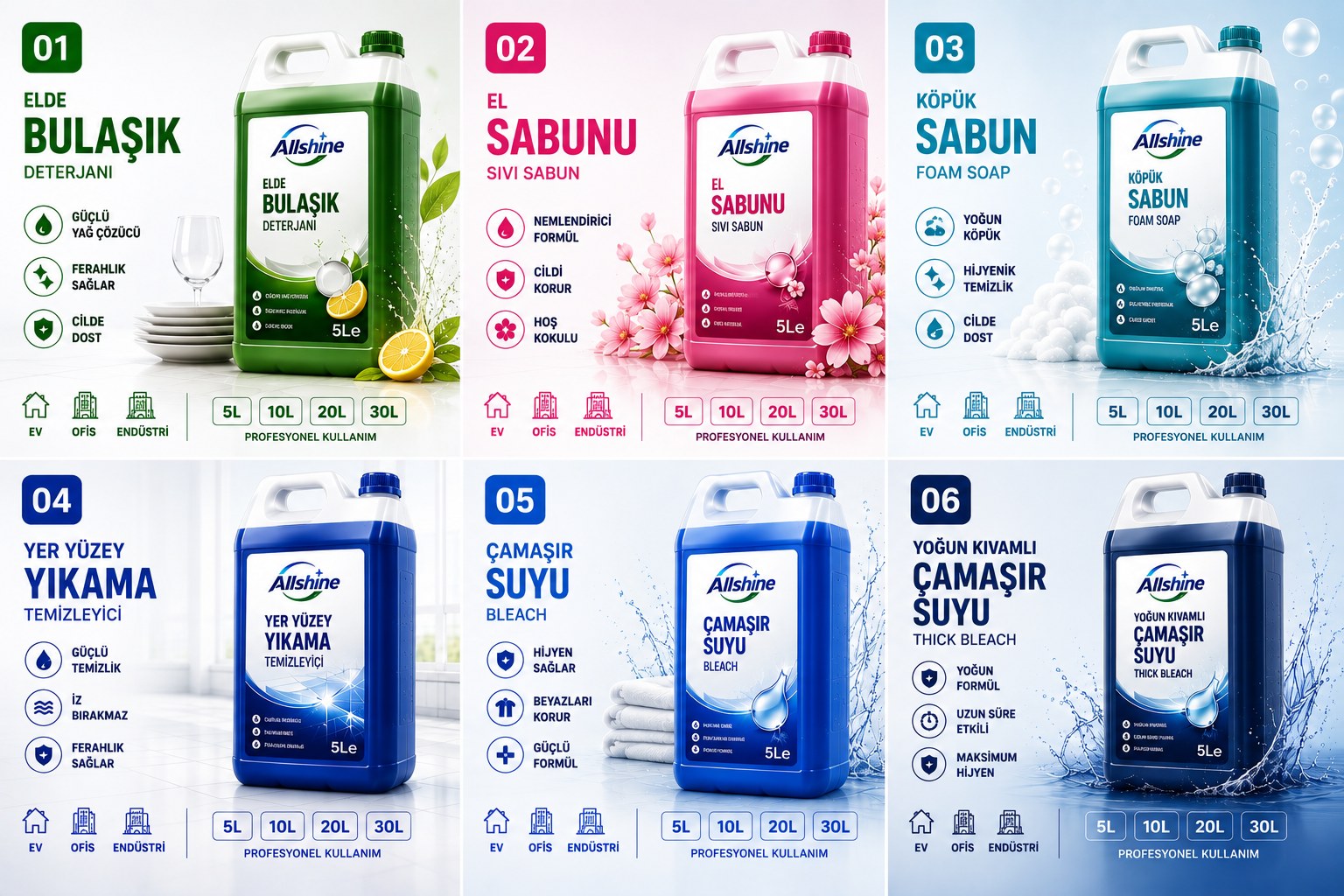 Katalog — Ürünler 01-06